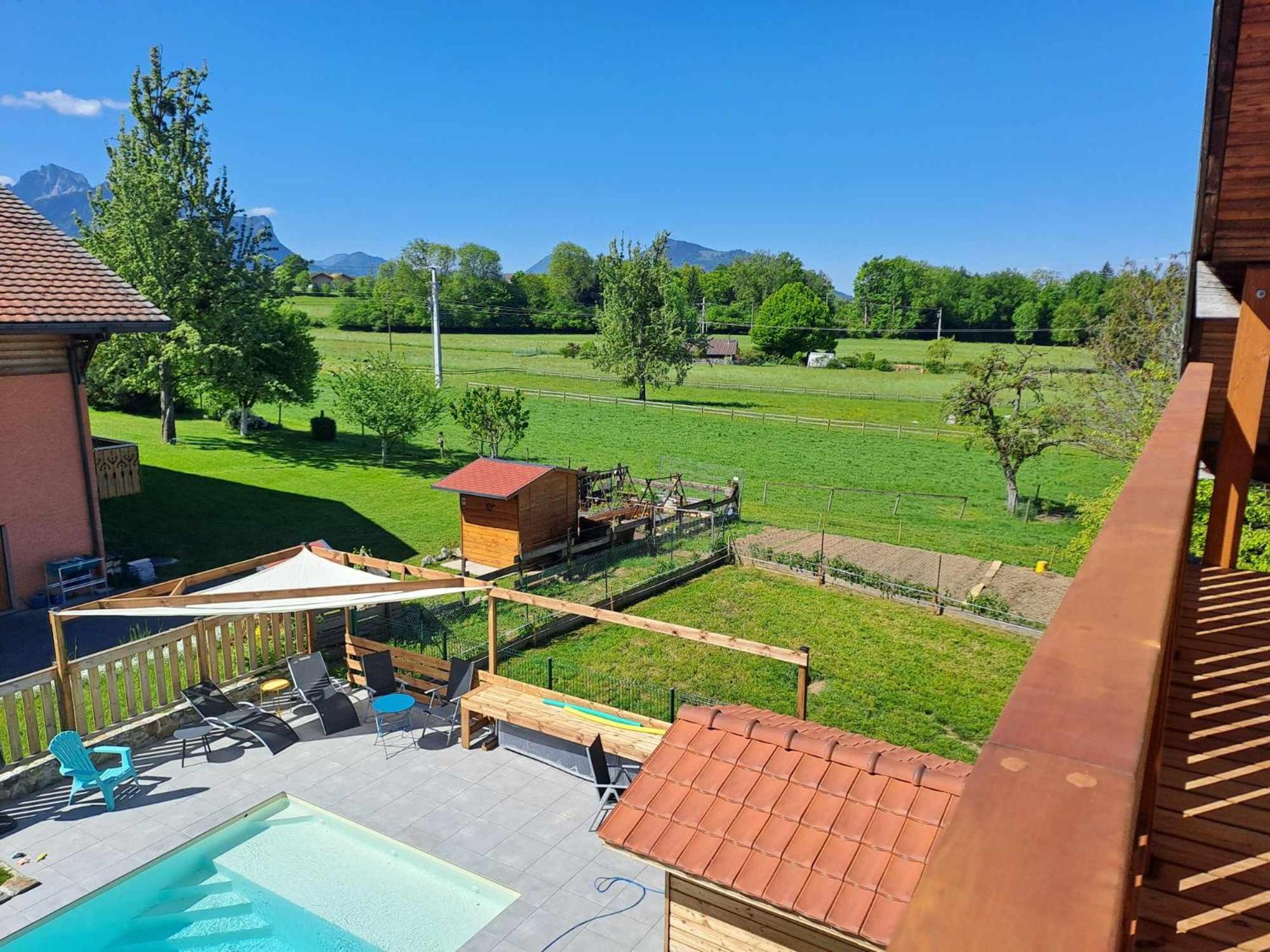 Maison D'Hotes Des Bassins D'Oche Saint-Paul-en-Chablais ภายนอก รูปภาพ